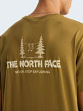 The North Face T-shirt Camping Uomo NF0A8GQM Cedar - Verde