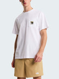 The North Face T-shirt Mountain Logo Uomo NF0A8GUU Tnf White - Bianco