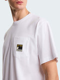 The North Face T-shirt Mountain Logo Uomo NF0A8GUU Tnf White - Bianco