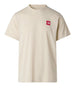 the north face t shirt graphic uomo nf0a8guv avorio 164338040