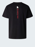 The North Face T-shirt Vertical Uomo NF0A8GV1 Tnf Black - Nero