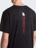 The North Face T-shirt Vertical Uomo NF0A8GV1 Tnf Black - Nero