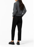 Tiffosi Pantalone Carrot Bianca Donna 10058728 - Nero