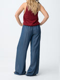 Tiffosi Jeans Wide Lence Donna 10064602 - Denim