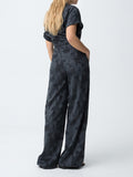 Tiffosi Pantalone Palazzo Opera Donna 10064613 - Blu