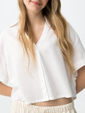 Tiffosi Camicia Casual Activea Donna 10064618 Star White - Bianco