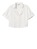 Tiffosi Camicia Casual Activea Donna 10064618 Star White - Bianco