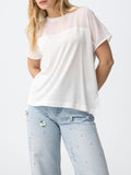 Tiffosi T-shirt Sky Donna 10064680 - Bianco