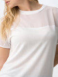 Tiffosi T-shirt Sky Donna 10064680 - Bianco