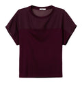 Tiffosi T-shirt Sky Donna 10064680 Fig Purple - Viola