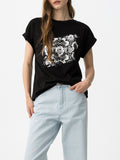 Tiffosi T-shirt Donna 10064704 - Nero