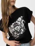 Tiffosi T-shirt Donna 10064704 - Nero