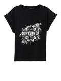 Tiffosi T-shirt Donna 10064704 - Nero