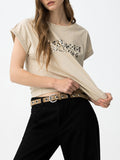 Tiffosi T-shirt Donna 10064704 - Avorio