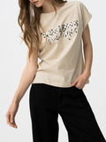 Tiffosi T-shirt Donna 10064704 - Avorio