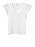 Tiffosi T-shirt Graciosa Donna 10064849 - Bianco