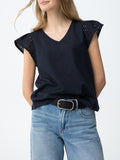 Tiffosi T-shirt Graciosa Donna 10064849 - Blu