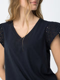 Tiffosi T-shirt Graciosa Donna 10064849 - Blu