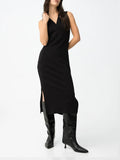 Tiffosi Vestito Midi Rachel Donna 10064874 - Nero