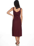 Tiffosi Vestito Longuette Tiffosi Shara da Donna - Bordeaux
