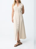 Tiffosi Vestito Longuette Favo Donna 10065062 - Bianco