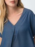 Tiffosi Blusa Jeans Mara Donna 10065172 - Denim