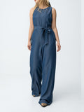 Tiffosi Jumpsuit Modesto Donna 10065176 - Denim