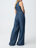 Tiffosi Jumpsuit Modesto Donna 10065176 - Denim