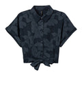 Tiffosi Camicia Casual Opera Donna 10065188 - Blu