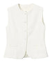 tiffosi gilet donna 10065204 star white bianco 169356988