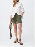 Tiffosi Shorts Sportivi Bali Donna 10065273 Patina Green - Verde