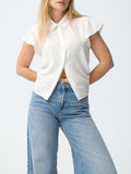 Tiffosi Blusa Craty Donna 10065325 Star White - Bianco