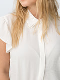 Tiffosi Blusa Craty Donna 10065325 Star White - Bianco