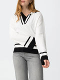 Tiffosi Maglia Granger Donna 10065331 Star White - Bianco