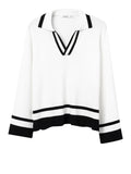 Tiffosi Maglia Granger Donna 10065331 Star White - Bianco