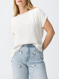 Tiffosi Blusa Updaty Donna 10065352 Star White - Bianco