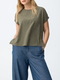 Tiffosi Blusa Updaty Donna 10065352 Patina Green - Verde