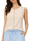 Tiffosi Top Zeki Donna 10065363 - Beige