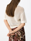 Tiffosi Maglia Stefani Donna 10065428 Birch - Avorio