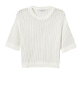 Tiffosi Maglia Stefani Donna 10065428 Birch - Avorio