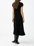 Tiffosi Vestito Longuette Alcremie Donna 10065749 - Nero