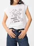 Tiffosi T-shirt Numel Donna 10065809 - Bianco