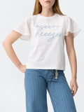 Tiffosi T-shirt Remi Donna 10065815 - Bianco
