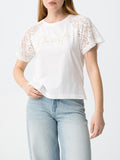 Tiffosi Maglia Glenn Donna 10065829 Star White - Bianco