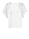 Tiffosi Maglia Glenn Donna 10065829 Star White - Bianco