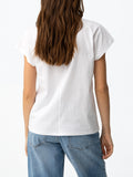 Tiffosi T-shirt Madrid Donna 10065835 Star White - Bianco