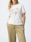 Tiffosi Maglia Comfey Donna 10065851 Star White - Bianco