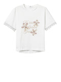 Tiffosi Maglia Comfey Donna 10065851 Star White - Bianco