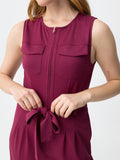 Tiffosi Jumpsuit Flygon Donna 10065858 Fuchsia Red - Fuxia