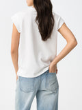 Tiffosi T-shirt Mandie Donna 10066000 - Bianco